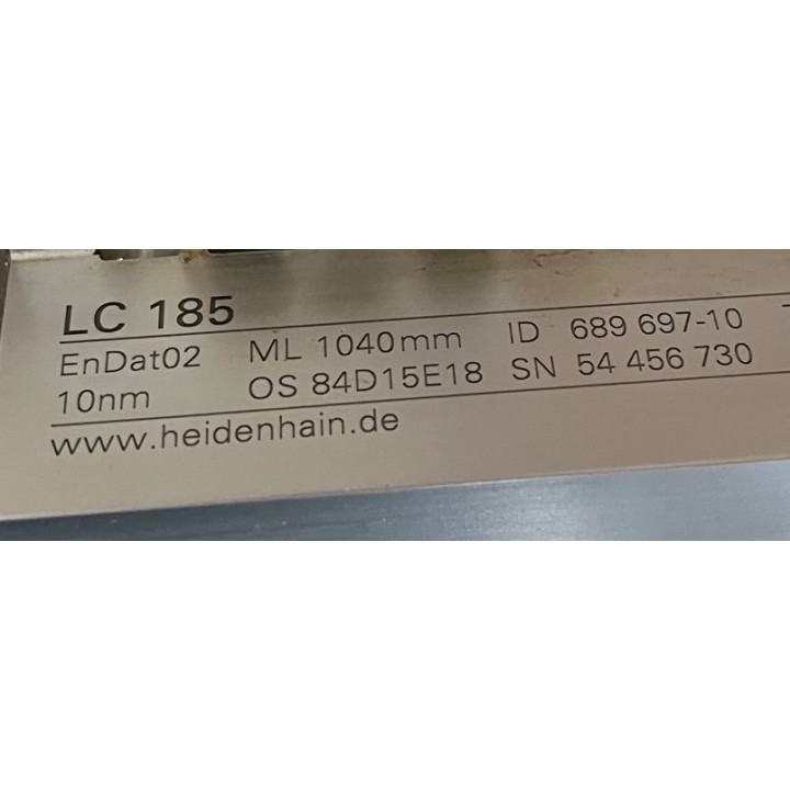 Règle HEIDENHAIN LC185 ML1040mm ID 689 697-10 avec tête de lecture