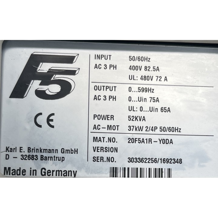 Variateur KEB F5 20F5A1R-Y0DA