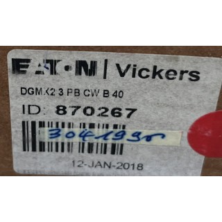 Valve Eaton Vickers DGMX2 3 PB CW B40 No.870267