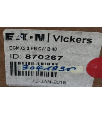 Valve Eaton Vickers DGMX2 3 PB CW B40 No.870267