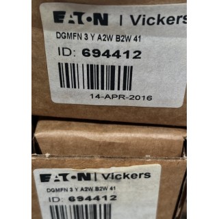 Eaton Vickers DGMFN-3-Y-A2W-B2W-41 No. 694412