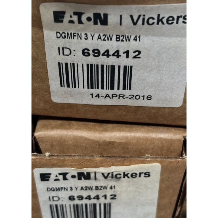 Eaton Vickers DGMFN-3-Y-A2W-B2W-41 No. 694412