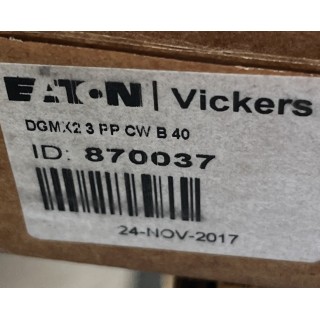 Limiteur de pression EATON Vickers DGMX2 3PP CW B 40 No. 870037