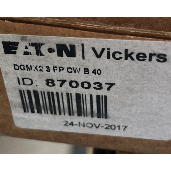Limiteur de pression EATON Vickers DGMX2 3PP CW B 40 No. 870037