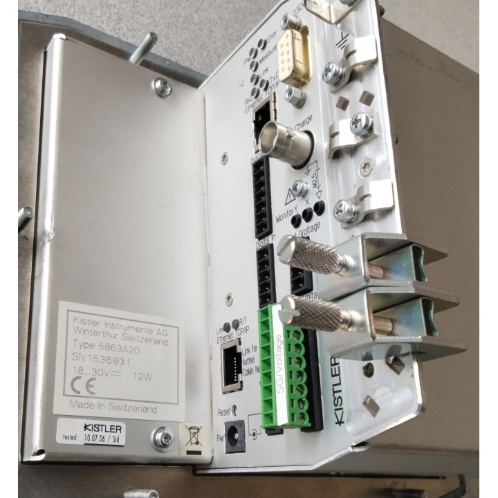 INTERFACE OPÉRATEUR VUE KISTLER CoMo 5863A20