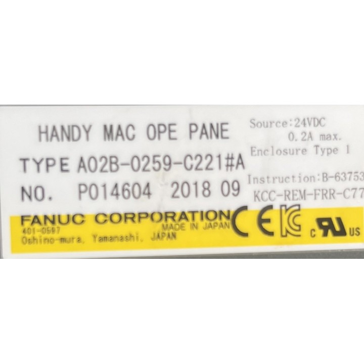 Fanuc A02B-0259-C221