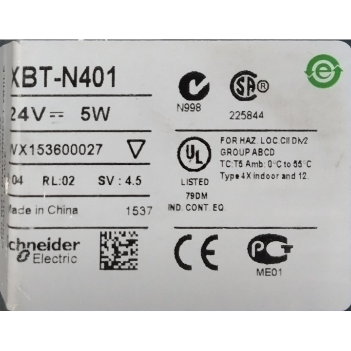 Pupitre SCHNEIDER XBT-N401