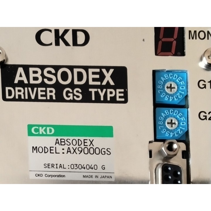 Pilote CKD ABSODEX AX9000GS AX9000GS type GS AX-OPX-7D - D02