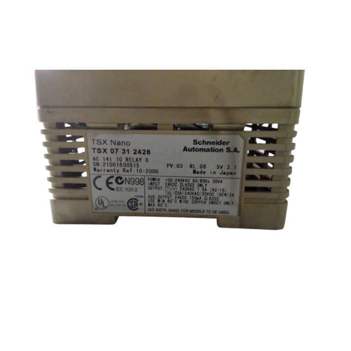 SCHNEIDER TSX 07 31 2428