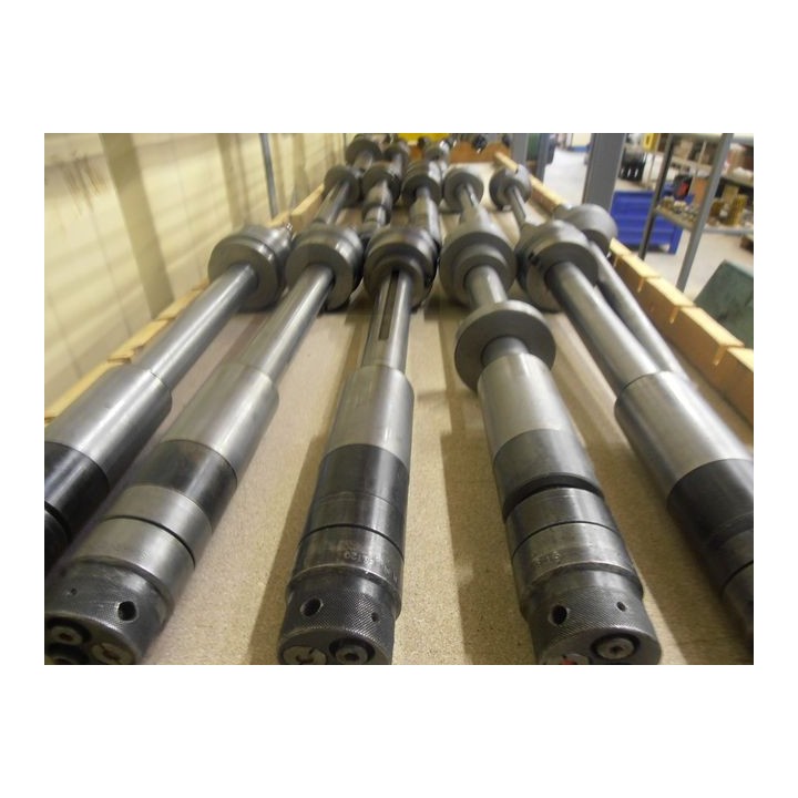 Fräserwelle mit Hydraulikmutter