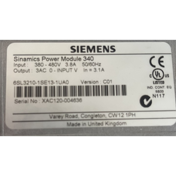 Siemens 6SL3210-1SE13-1UA0