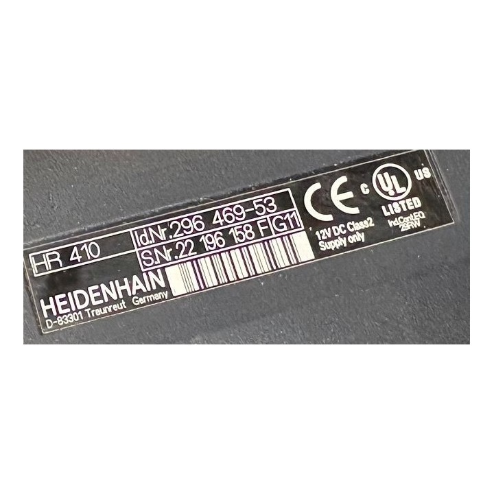 Elektronisches Handrad HEIDENHAIN HR410 mit Anschlusskabel