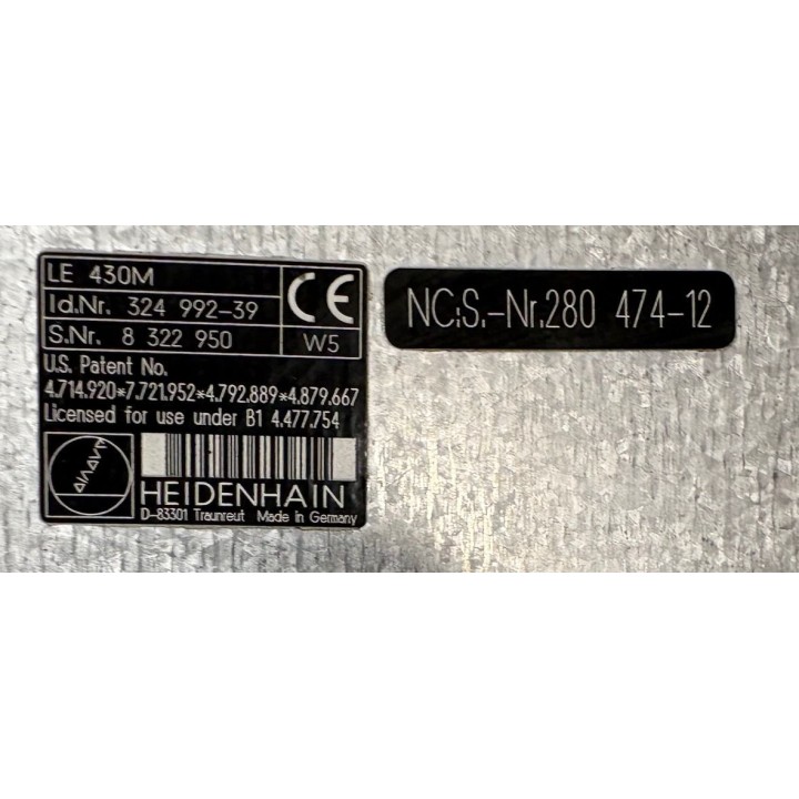 HEIDENHAIN LE 430M Id.Nr. 324 992-39   NCS 280 474-12