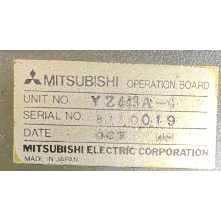 Panneau de commande Mazak Mazatrol M32 Mitsubishi YZ443A-3