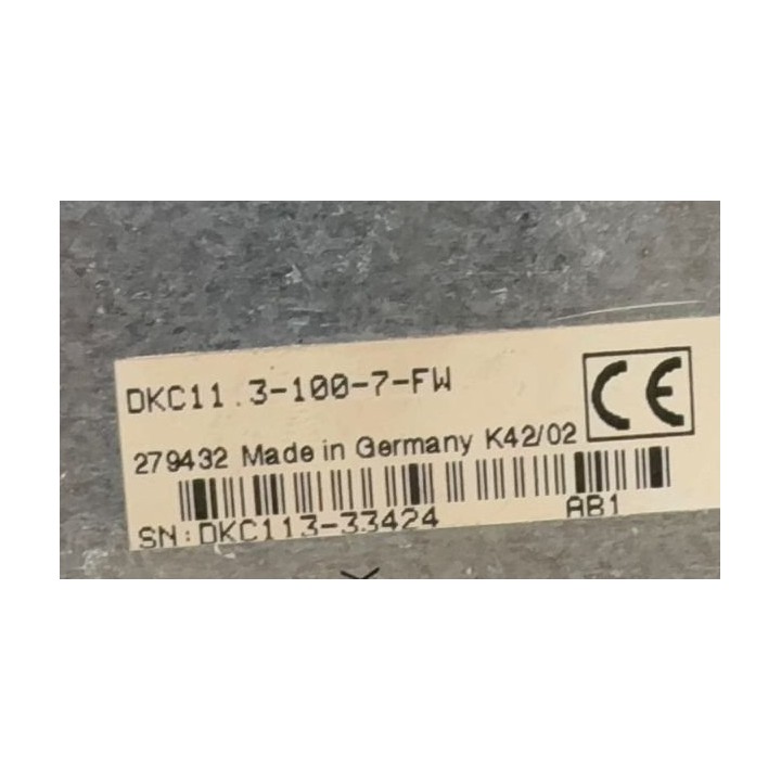 Variateur REXROTH DKC11.3-100-7-FW