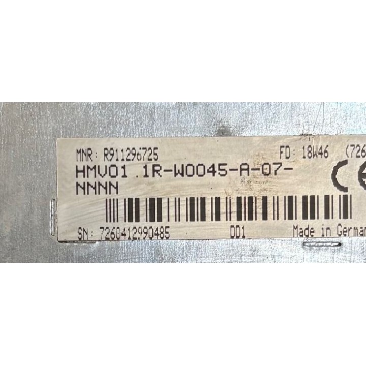 Alimentation REXROTH HMV01.1R-W0045-A-07-NNNN
