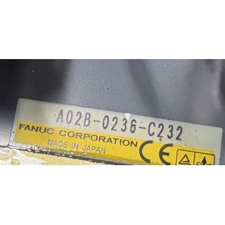 FANUC A02B-0236-C232 keyboard panel