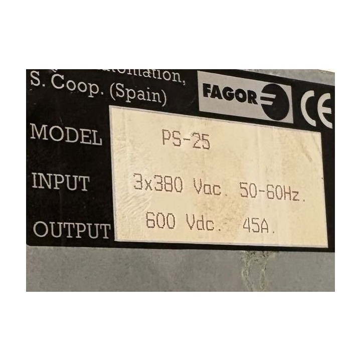 Alimentation FAGOR PS-25
