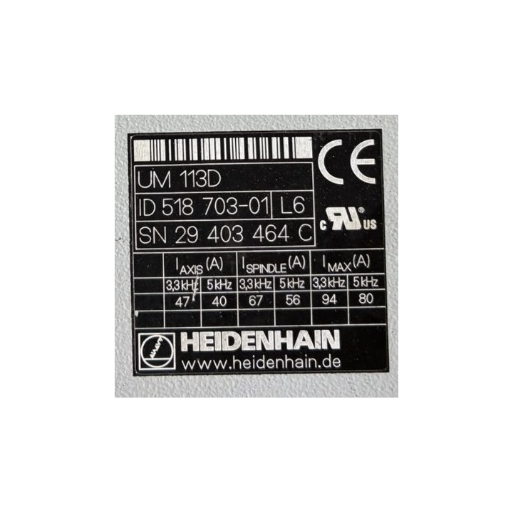 HEIDENHAIN UM 113D