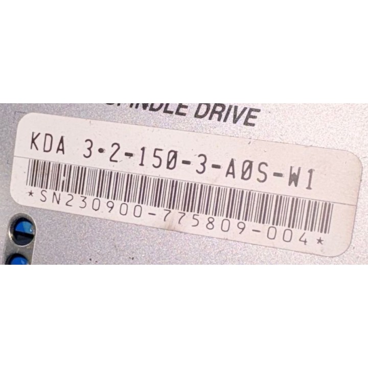 Variateur INDRAMAT KDA 3.2-150-3-A0S-W1