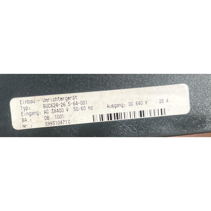 BAUMULLER BUC624-26,5-64-001 SERVO DRIVE BUC62426564001