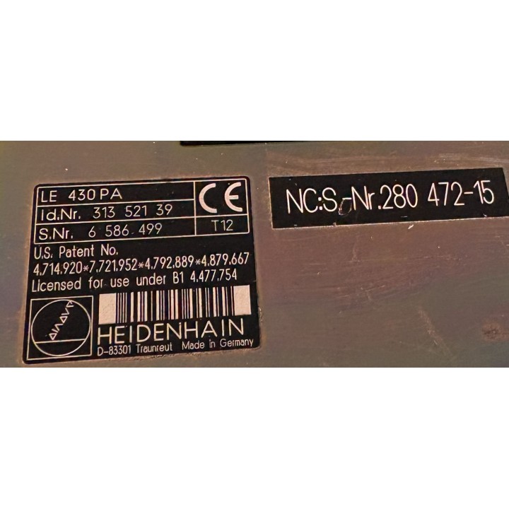 CN HEIDENHAIN LE 430PA Id.Nr. 313 521 39