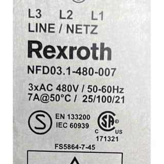 Filtre REXROTH NFD03.1-480-007