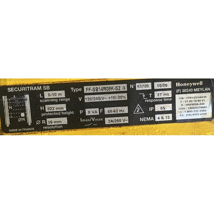 Honeywell FF-SB14R08K-S2