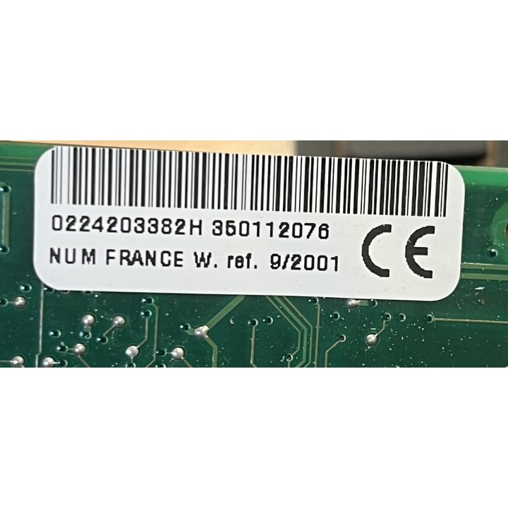 NUM 0224203382 Carte d'interface axe analogique