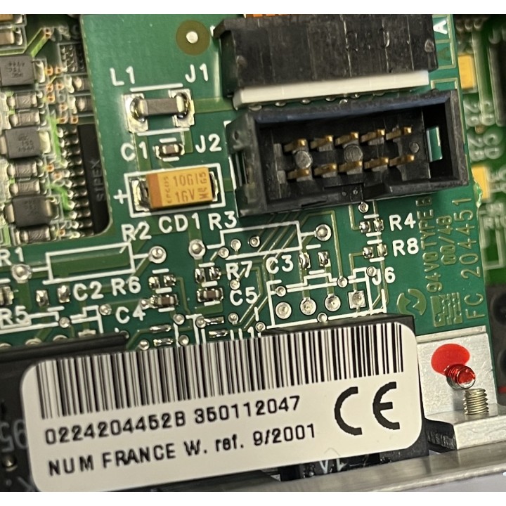 NUM 0224204452 Carte fibre optique