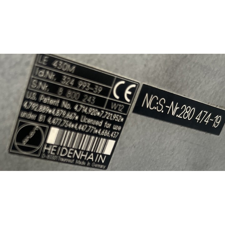 HEIDENHAIN LE 430M Id.Nr. 324 992-39   NCS 280 474-12