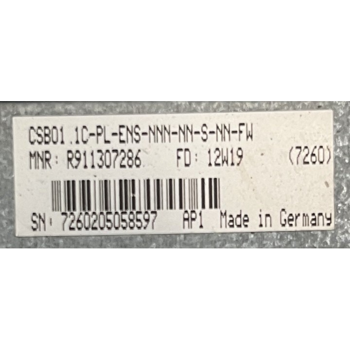 REXROTH CSB01.1C-PL-ENS-NNN-NN-S-NN-FW