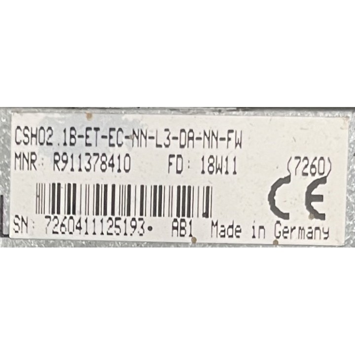 Bosch Rexroth CSH02.1B-ET-EC-NN-L3-DA-NN-FW