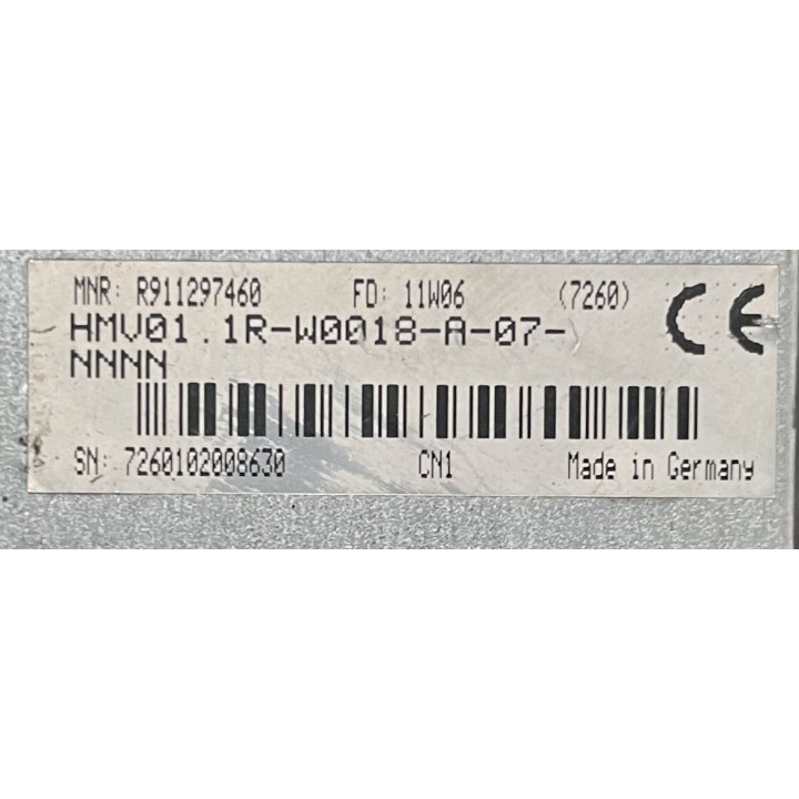 BOSCH REXROTH POWER SUPPLY HMV01.1R-W0018-A-07-NNNN R911297460
