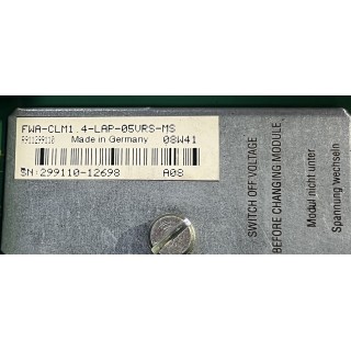 Rexroth Indramat R911299110 FWA-CLM1.4-LAP-05VRS-MS