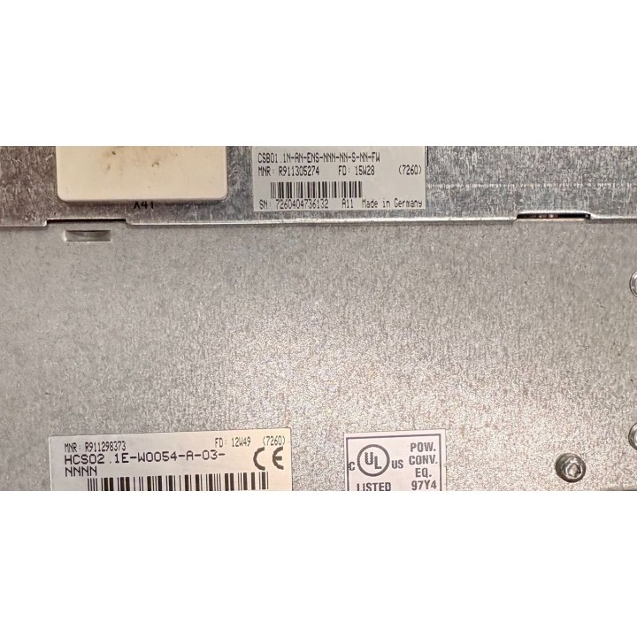 Variateur REXROTH HCS02.1E-W0054-A-03-NNNN avec carte REXROTH CSB01.1N-AN-ENS-NNN-NN-S-NN-FW