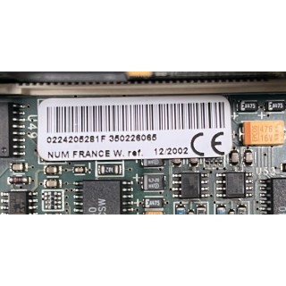 NUM 0224205281F Carte mère UC TAURUS pour NUM Compacte 0224 205 281 F