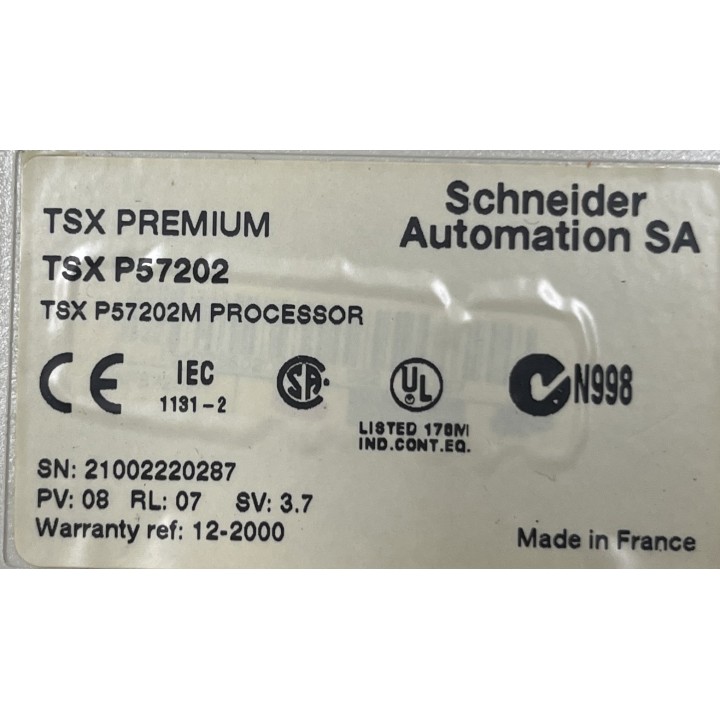 PROCESSEUR TSX P 57202M TSXP57202M