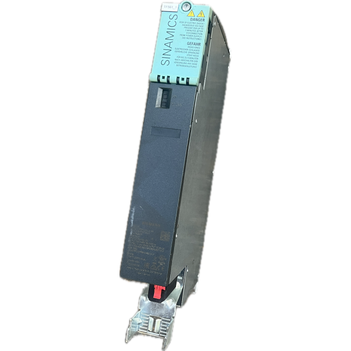 SIEMENS 6SL3120-1TE21-0AD0 S120 MODULE MOTEUR UNIQUE – ENTRÉE : DC 600V, SORTIE : 3AC 400V, 9A