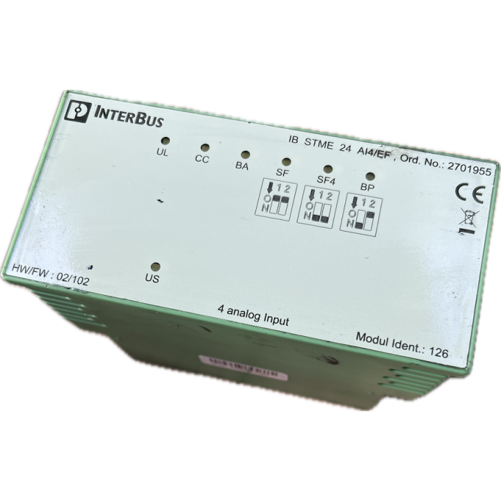 PHOENIX 2701955 IB STME 24 AI 4/EF - Bloc électronique de rechange