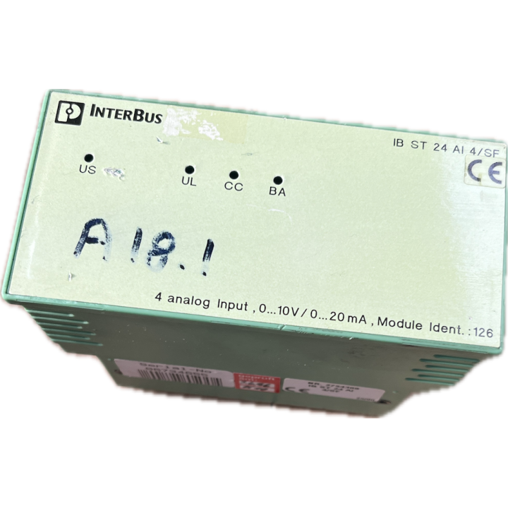 Phoenix 2754309 - IB ST 24 AI 4/SF - I/O module