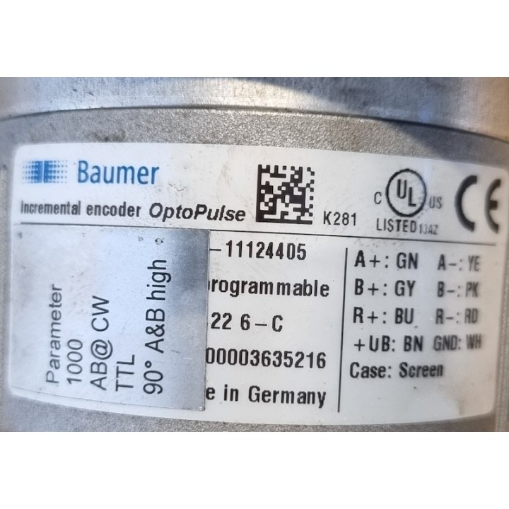 Moteur SIEMENS 1FT5044-0AF71-1-Z Z=H22 avec codeur