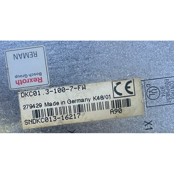 Rexroth DKC01.3-040-7FW / 279426