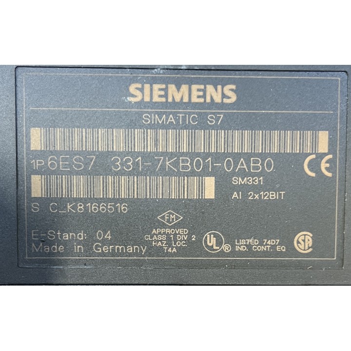 SIEMENS 6ES7 331-7KB01-0AB0 ( 6ES7 331-7KB01-0AB0 )