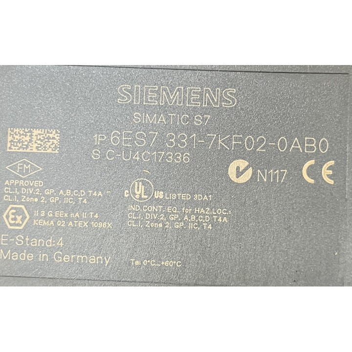 Siemens 6ES7 331-7KF02-0AB0 ( 6ES7331-7KF02-0AB0 )