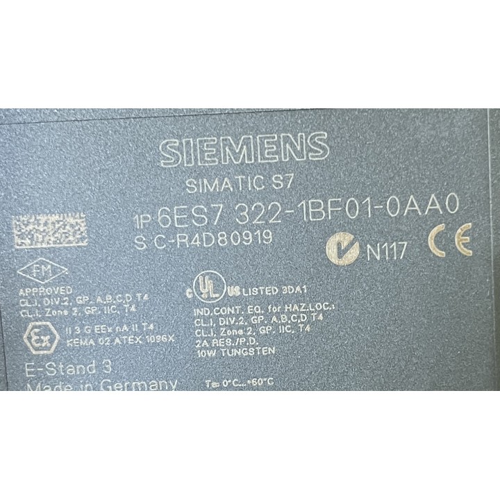 Siemens 6ES7 322-1BF01-0AA0 ( 6ES7322-1BF01-0AA0 )
