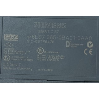 Module SIEMENS 6ES7365-0BA01-0AA0