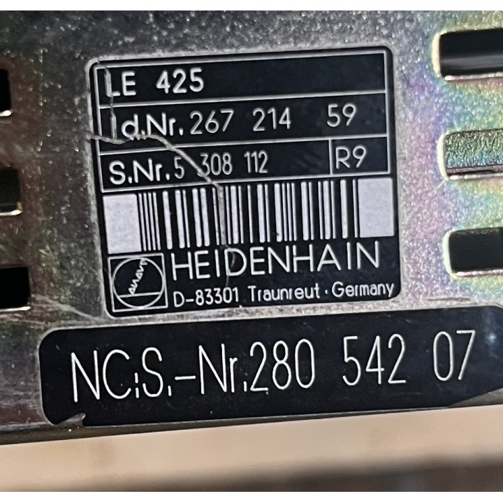 Commande numérique HEIDENHAIN LE 425 Id.Nr. 267 214 59  - LE425 Id.Nr. 26721459
