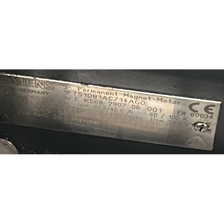 Siemens 1FT5108-1AC71-4AG0 moteur d'axe