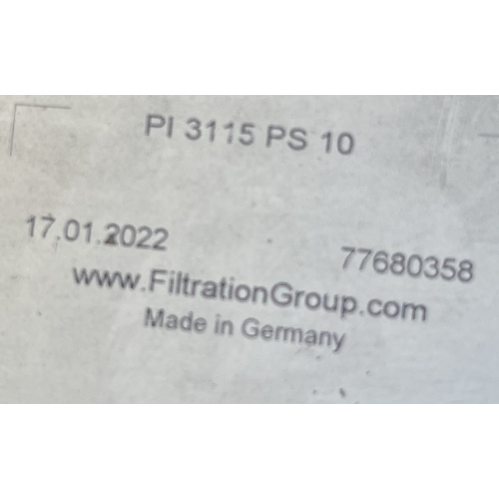 Filtration Group PI 3115 PS 10
